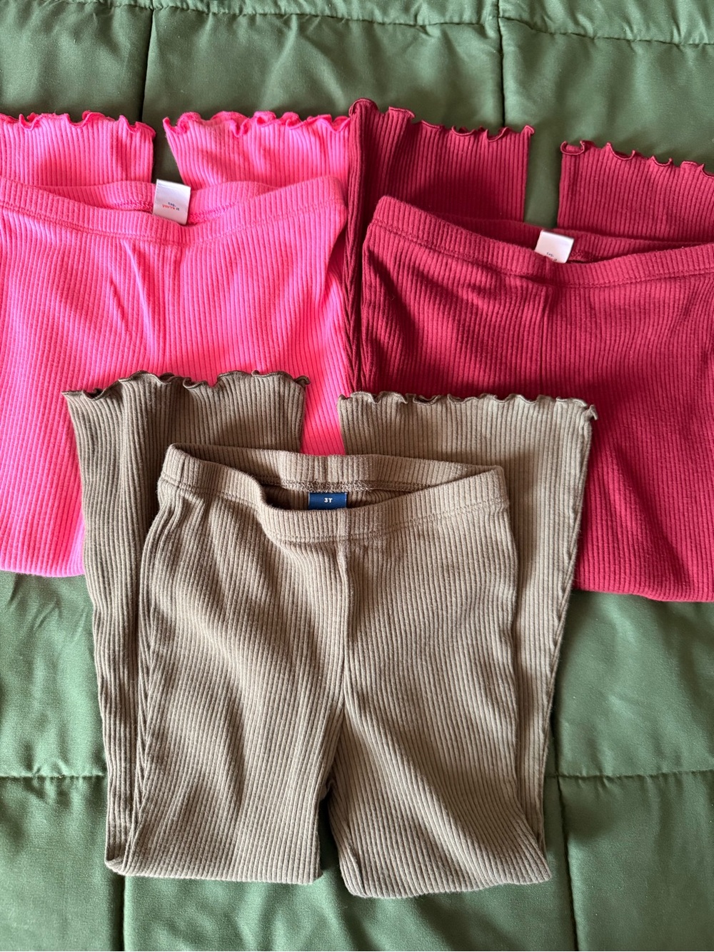 Ribbed Flare Leggings